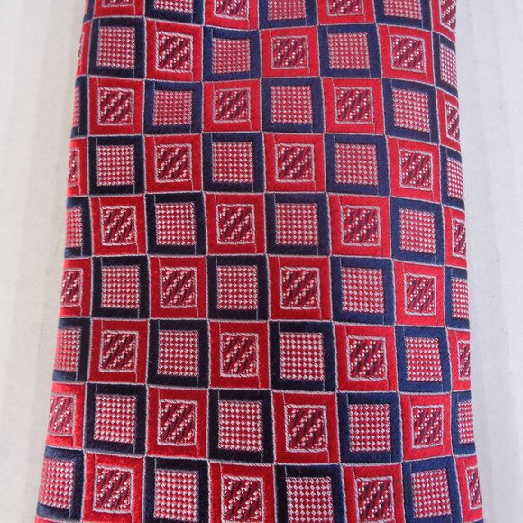 Ermenegildo Zegna Geometric Silk Tie
